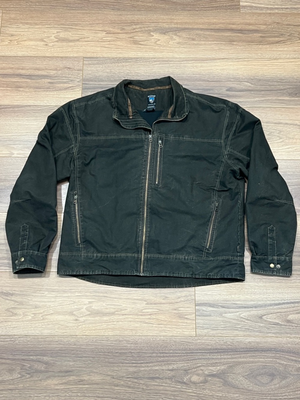 Kuhl Burr Jacket in Vintage Patina Dye Brown Size XXL